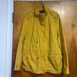 Love Tree mustard yellow utility jacket